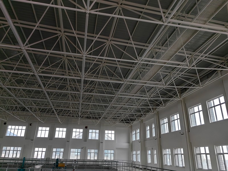 河北盧龍水廠網(wǎng)架工程